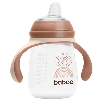 Кружка поильник Au Naturale с носиком 260 мл от 6 месяцев Baboo 8-023 1